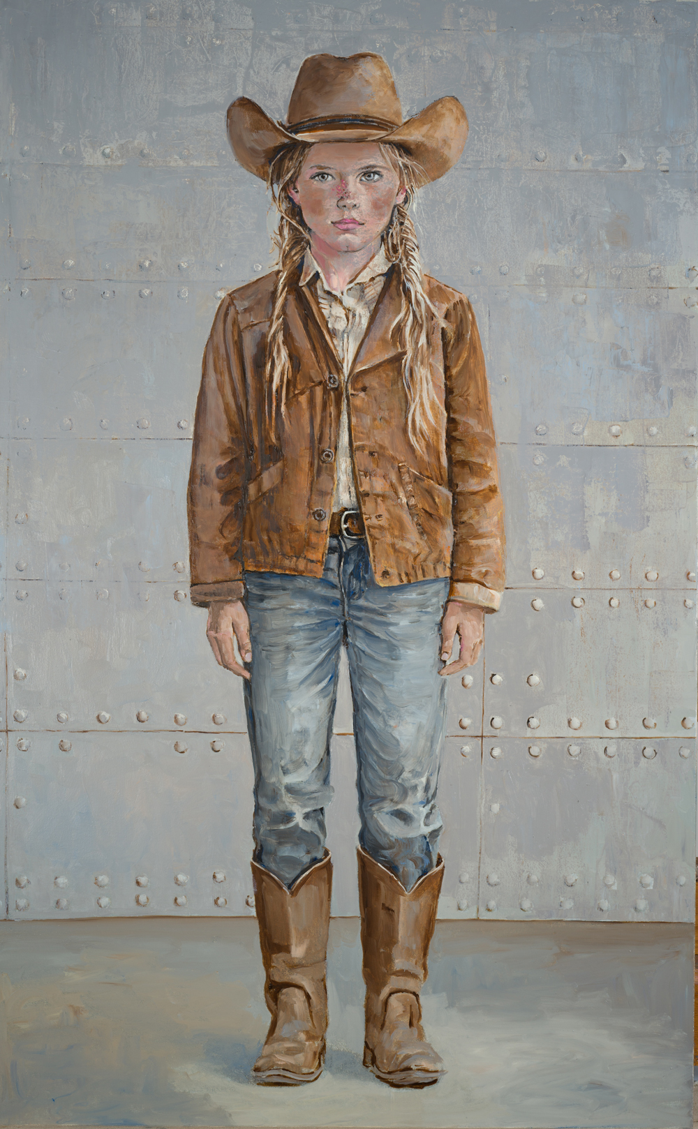 American Girl 46x28 at Bardin Gallery