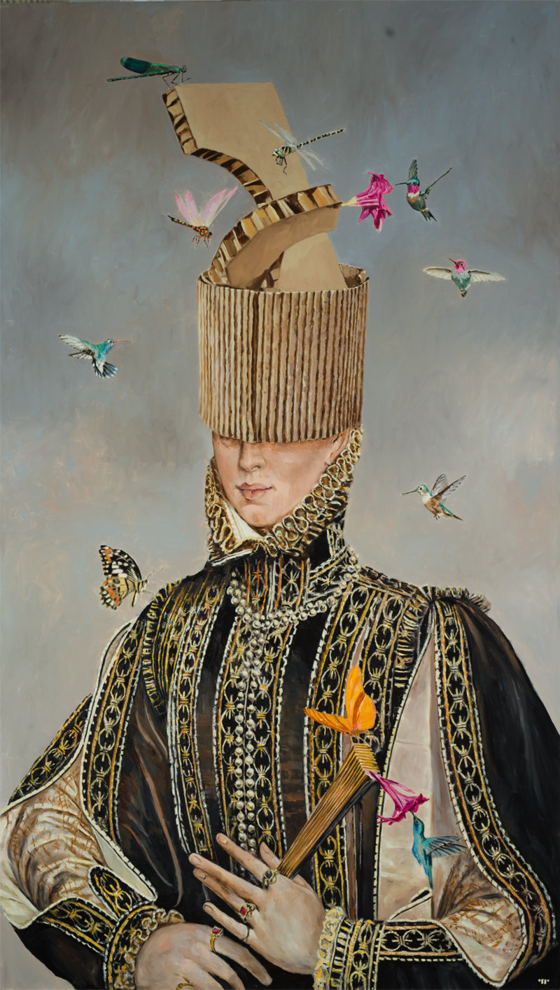 Bird Catcher III, 64x36 at Sareen Hathaway Gallery