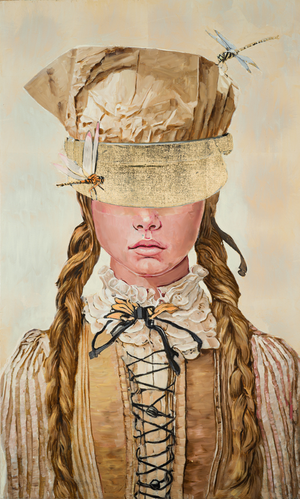Country Girl IV, oil on canvas, 36x22 SOLD