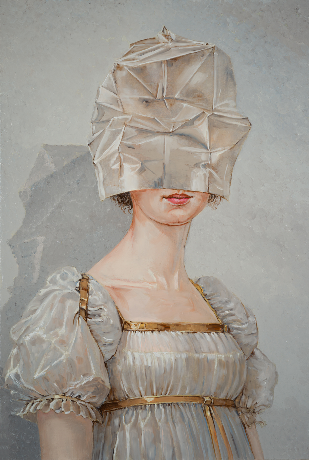 Courtesan in a Plastic Bag 36x24 at Fischer Galeries
