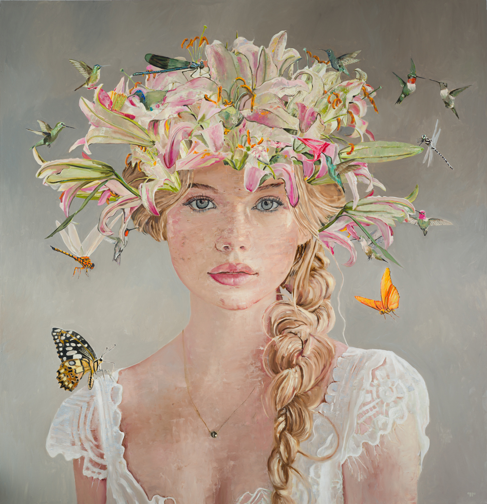 Primavera, oil on canvas, 64x62 SOLD