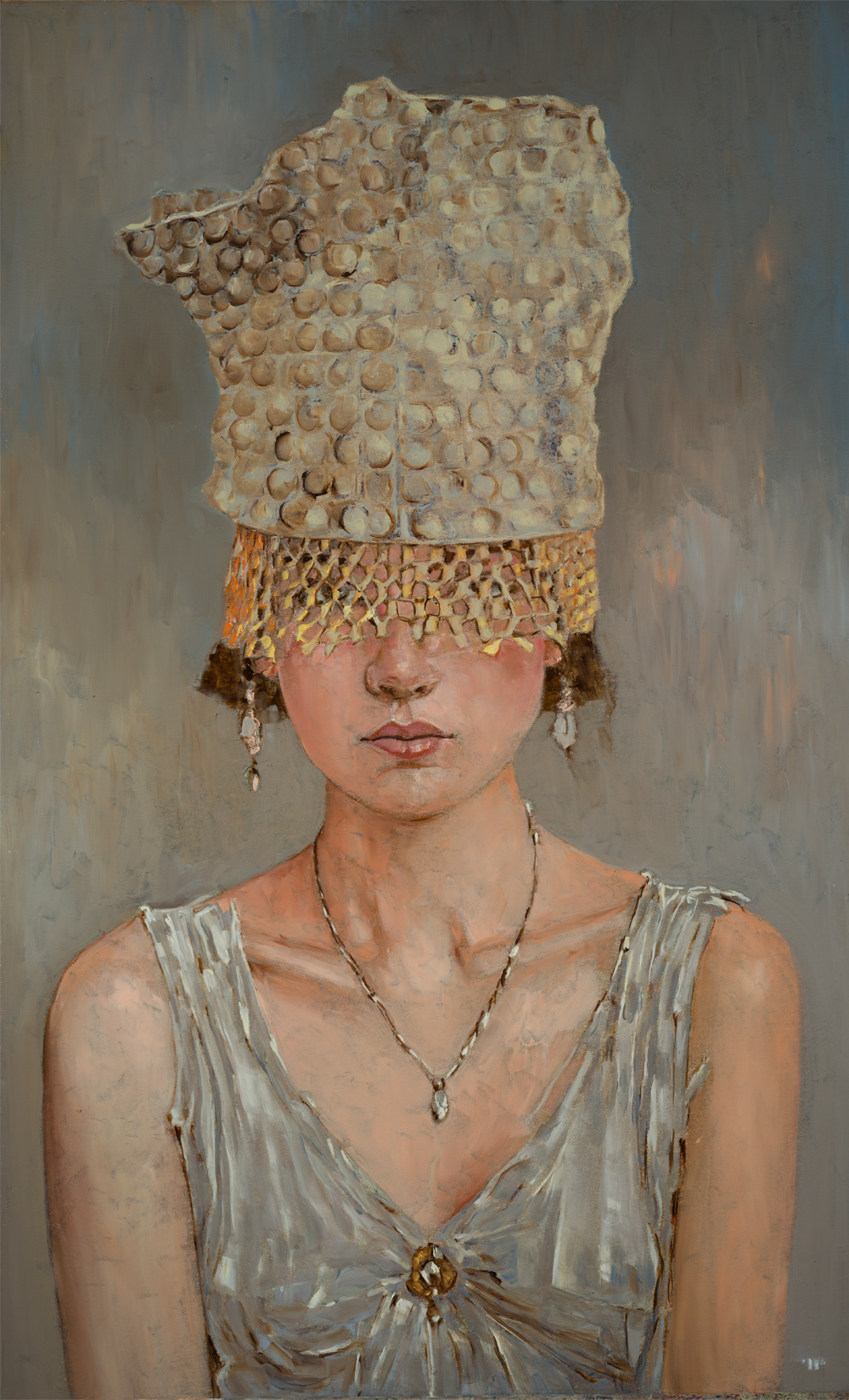 The Courtesan IV, oil on canvas, 22x36 SOLD