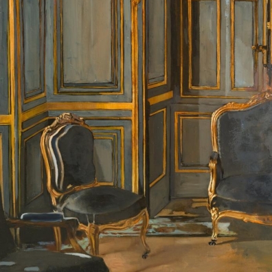 Boudoir, oil on linen, 40x32 inch (private collection)