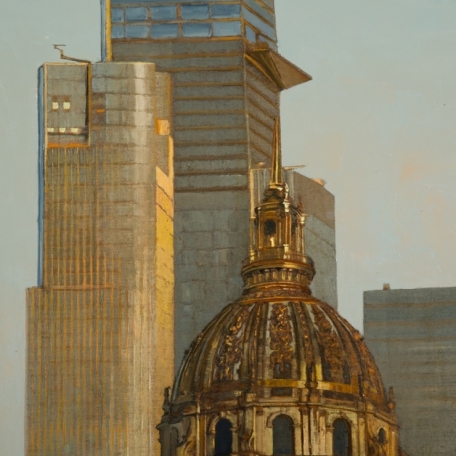 Le Nouveau Monde, oil on linen, 81x60cm (private collection)