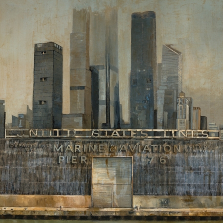 US Lines, oil on linen, 97x130cm (private collection)